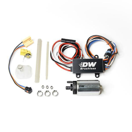 Deatschwerks 440LPH Fuel Pump Kit w/ 9-0907 Install/C103 Cont MPN DWK9-441-C103-0907 For Ford Mustang 2011-14