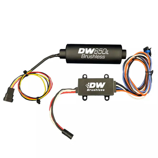 Deatschwerks   DW 650IL Brushless Fuel Pump w/PWM Controller  DWK9-650-C103