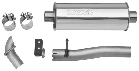 Dynomax SS cat Back Exhaust 07-11 Wrangler 3.8L MPN DYN39516 For Jeep Wrangler JK, V6 2007-11