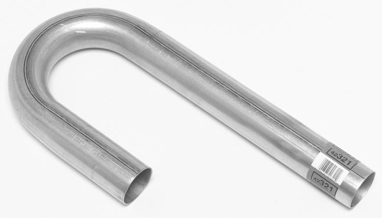 Dynomax 2.25in Aluminized J-Bend Pipe 3.5 Radius 16 Gauge MPN DYN42321