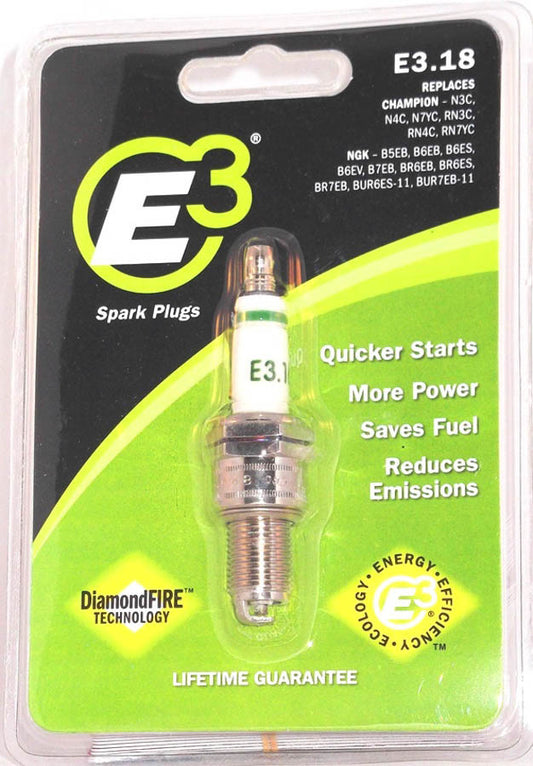 E3 SPARK PLUGS  E3 Spark Plug (Small Engine)  E3PE3.18