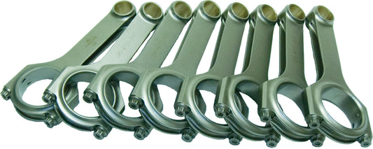 Eagle GM LS 4340 Forged H-Beam Rods 6.125 w/ARP 2000 MPN EAGCRS6125O3D2000 For GM LS-Series