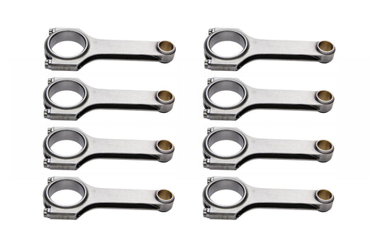 Eagle   SBC 4340 Forged H-Beam Rods 6.300 w/L19 Bolts  EAGCRS6300B3DL19