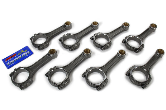 Eagle SBC L/W 5140 Forged I-Beam Rods 5.700in MPN EAGSIR5700BBLW For Chevy
