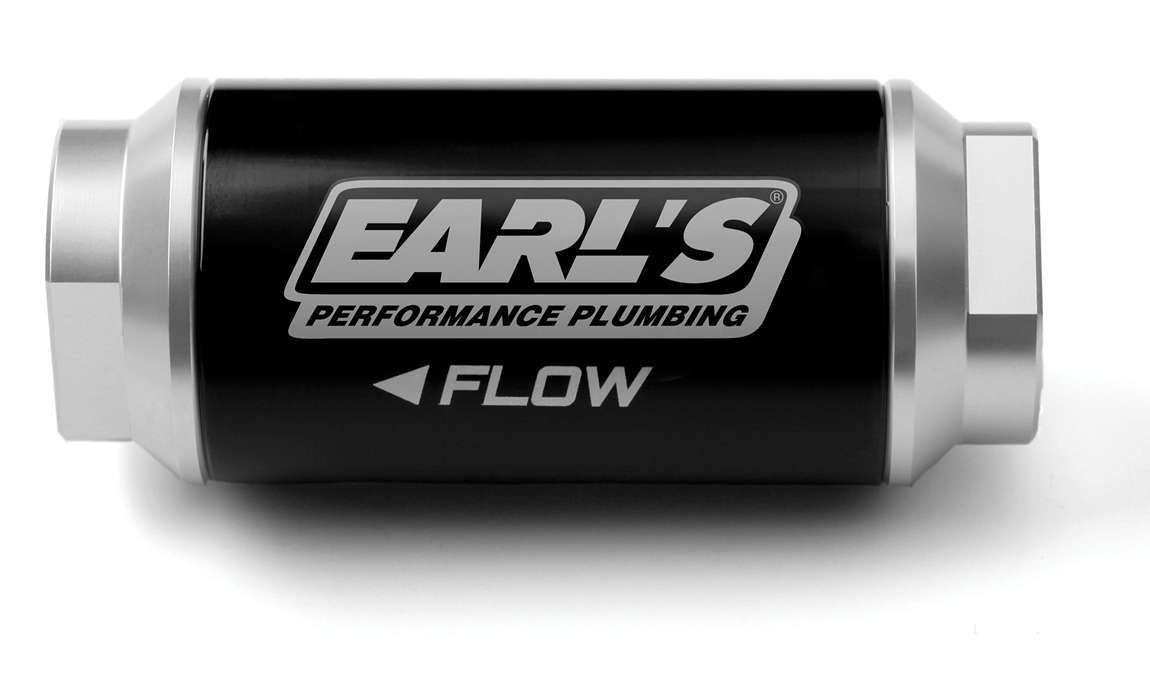 Earls Billet Alm Fuel Filter w/6an ORB 100 GPH MPN EAR230626ERL