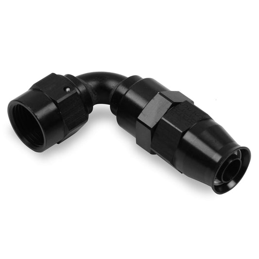 Earls #8 Ultra Pro Hose End 90-Degree - Black MPN EAR629108ERL