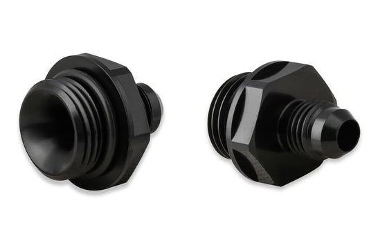 Earls   6an Oil Cooler Adapter 2pk - Black  EARAT585106ERL