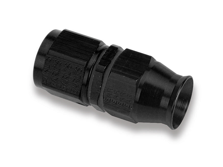 Earls #6 Alum TFE Hose End Black MPN EARAT600136ERL