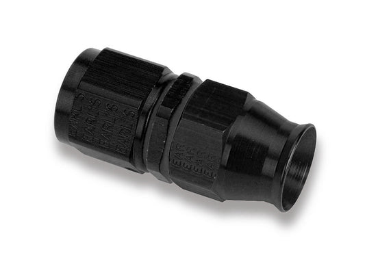 Earls #6 Alum TFE Hose End Black MPN EARAT600136ERL
