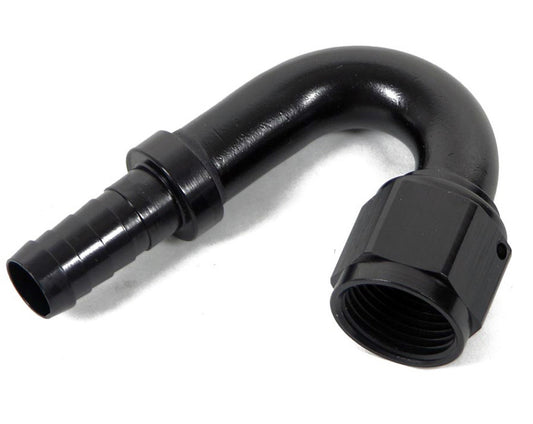 Earls 16an 150-Deg Crimp-On Hose Fitting - Black MPN EARAT715016ERL
