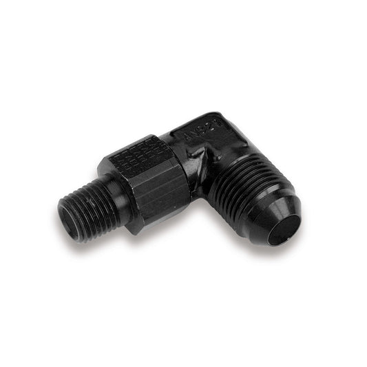 Earls Adapter Fitting 6an Male Swvl to Male 3/8 NPT 90 MPN EARAT922166ERL