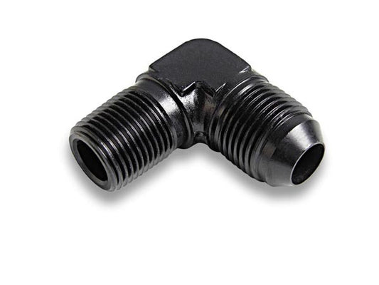 Earls #8 Male to 1/2in NPT 90 Deg Ano-Tuff Adapter MPN EARAT982288ERL