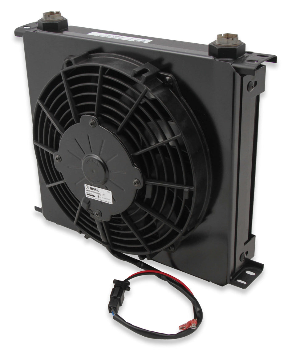 Earls Ultra-Pro Oil Cooler & Fan Pack 34-Row Black MPN EARFP434ERL