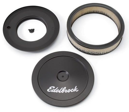 Edelbrock   10in Signature Series A/C - Black  EDE1203