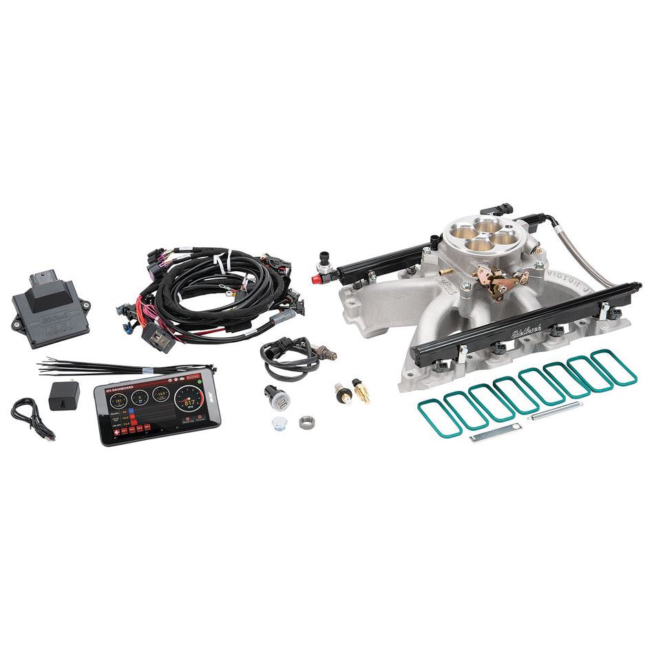 Edelbrock Pro-Flo 4 EFI Kit GM LS Gen III/IV 550 HP MPN EDE35710 For GM LS-Series