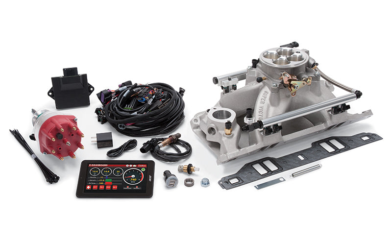 Edelbrock Pro-Flo 4 EFI Kit SBM 318-360 625 HP MPN EDE35900 For Mopar