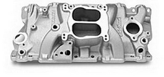 Edelbrock SBC Performer Manifold - w/EGR MPN EDE3706 For Chevy