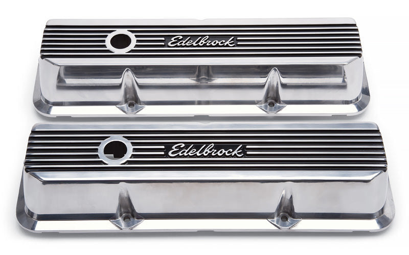 Edelbrock BBF FE Elite II Series Valve Covers MPN EDE4277 For Ford FE-Series