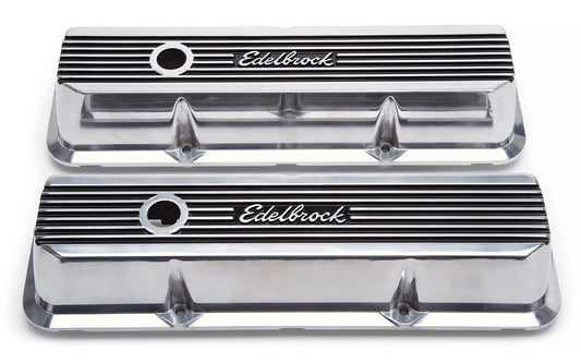 Edelbrock BBF FE Elite II Series Valve Covers MPN EDE4277 For Ford FE-Series