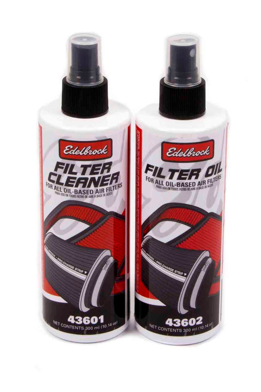 Edelbrock   Air Filter Cleaning Kit Clear Oil  EDE43600