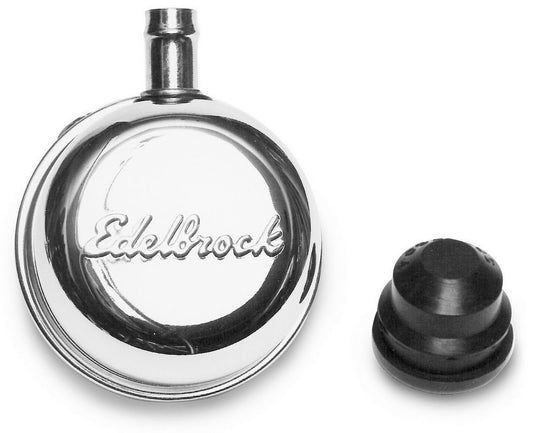Edelbrock   Round Breather w/90 Deg. Nipple  EDE4410