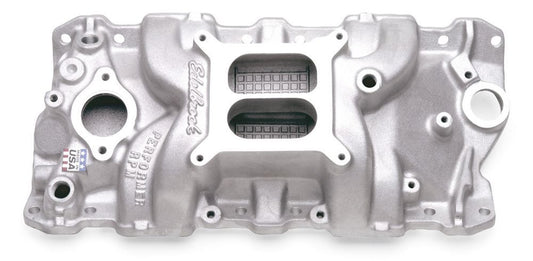 Edelbrock SBC Performer RPM Manifold - 262-400 MPN EDE7101 For Chevy