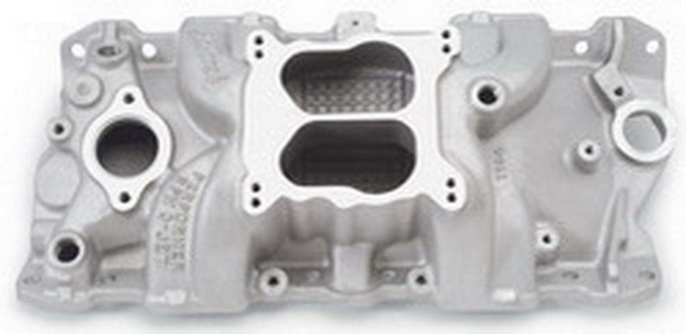 Edelbrock   SBC Performer RPM Q-Jet Manifold - 262-400  EDE7104