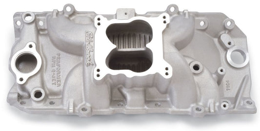 Edelbrock   BBC Performer RPM 2-O Q-Jet Manifold - 396-502  EDE7164