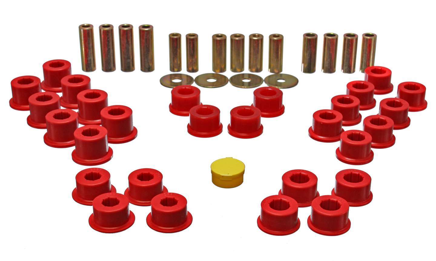 Energy Suspension Rear Control Arm Bushing Set MPN ENE11-3106R For Mazda 1990-97