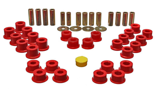 Energy Suspension Rear Control Arm Bushing Set MPN ENE11-3106R For Mazda 1990-97