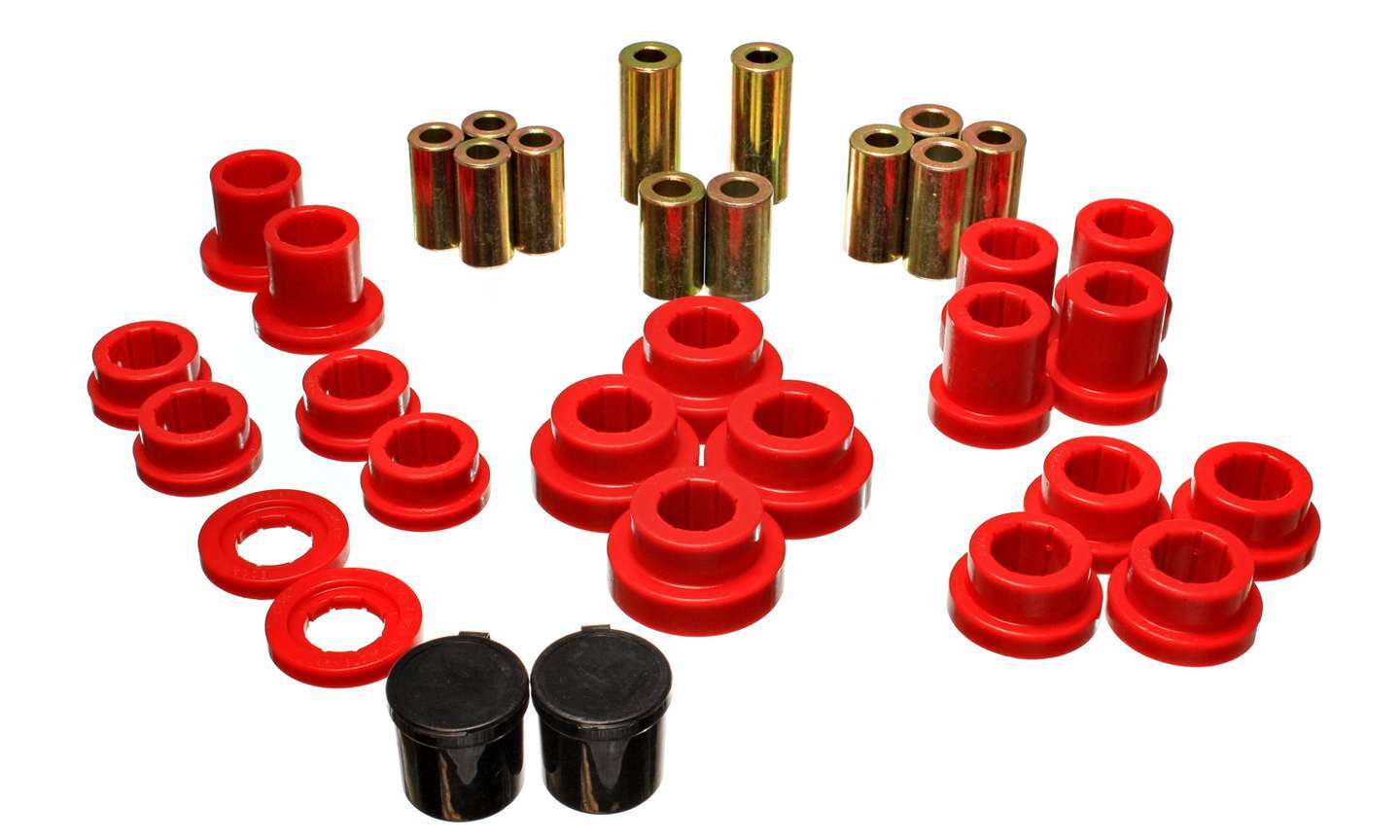 Energy Suspension Rear Control Arm Bushing Set MPN ENE16-3121R For Honda 2000-2008