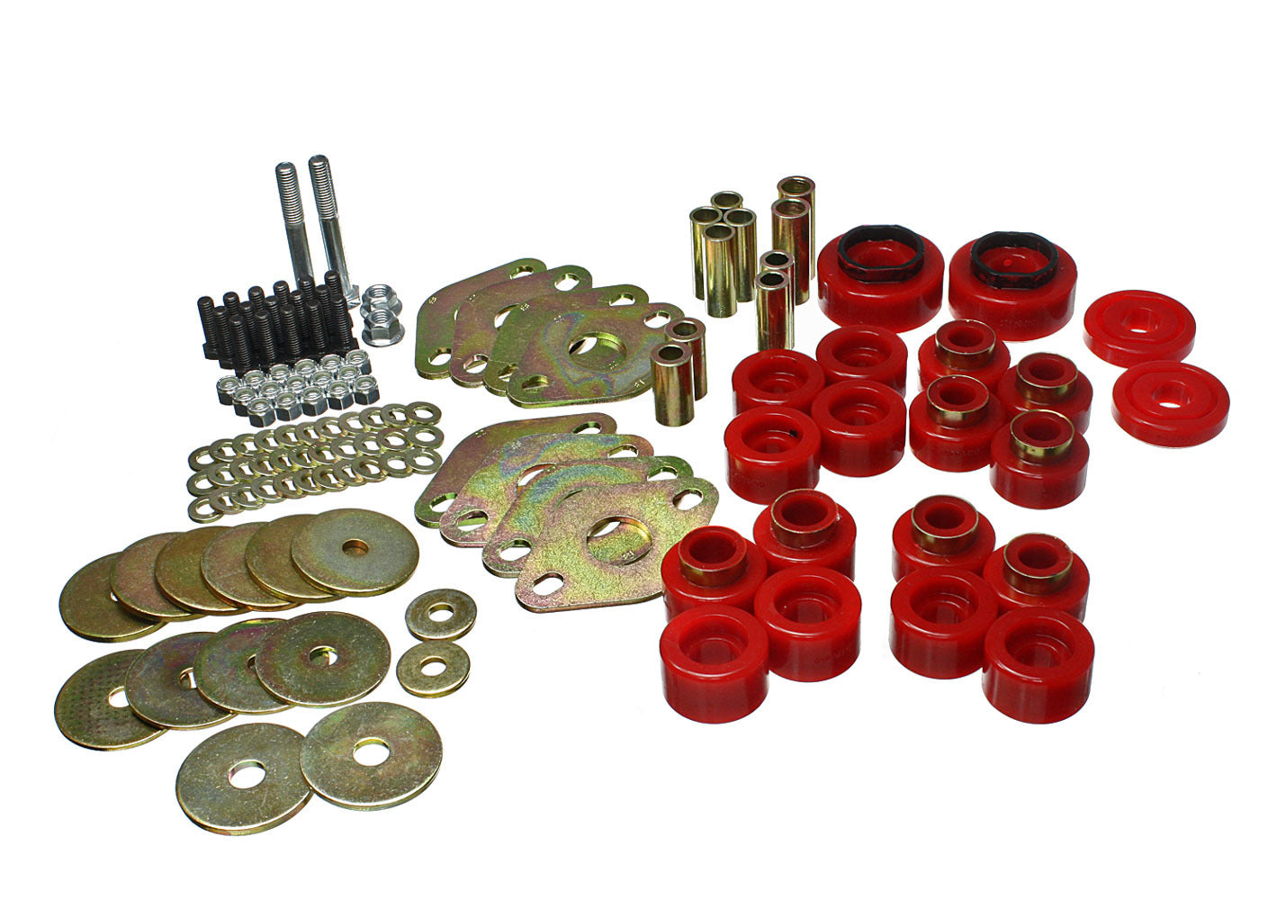 Energy Suspension Body Mount Bushing Set MPN ENE2-4114R For Jeep Wrangler JL 2018-20