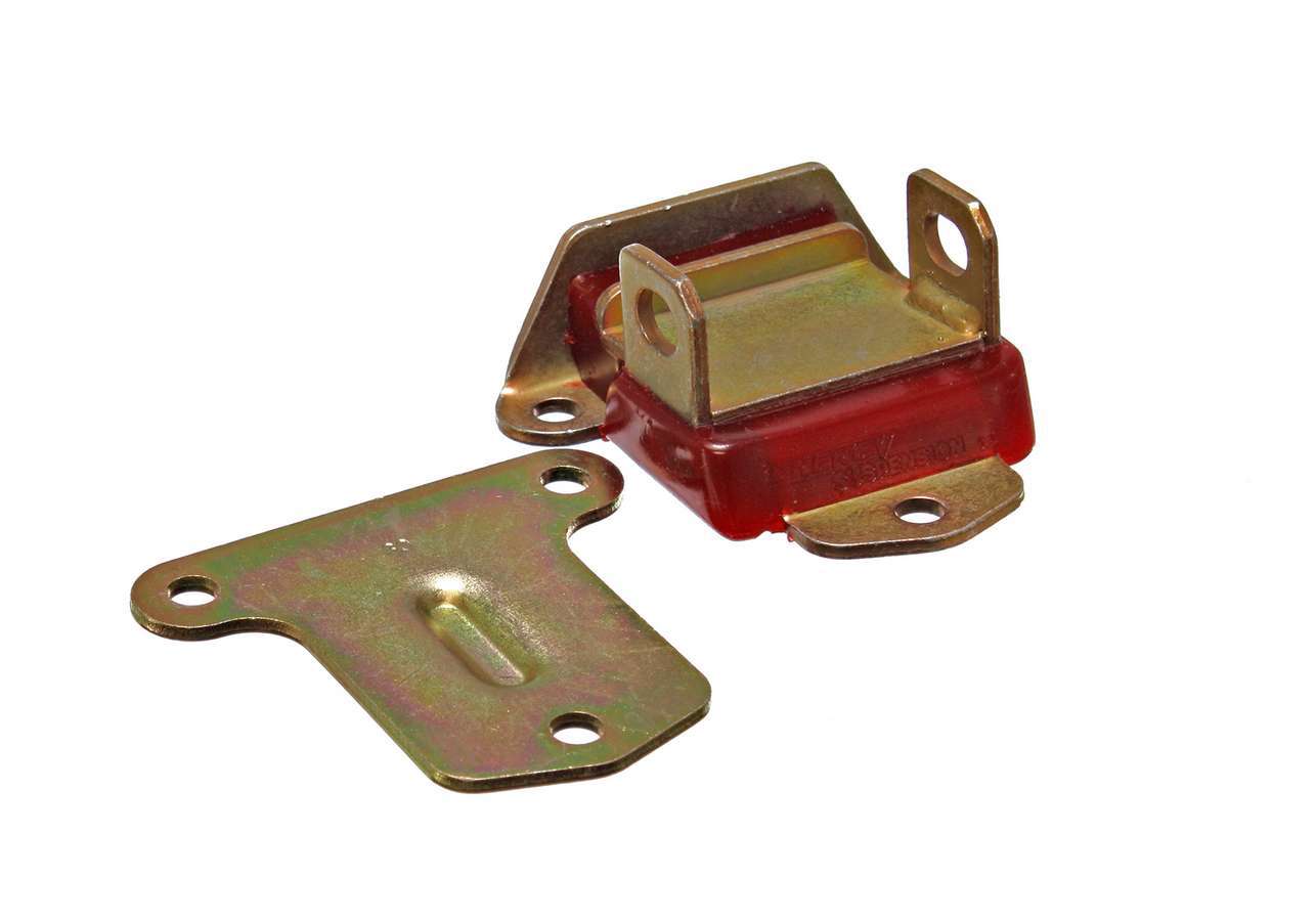 Energy Suspension 58-72 Chev V8 Motor Moun Zinc Plated - Red MPN ENE3-1114R For Chevy
