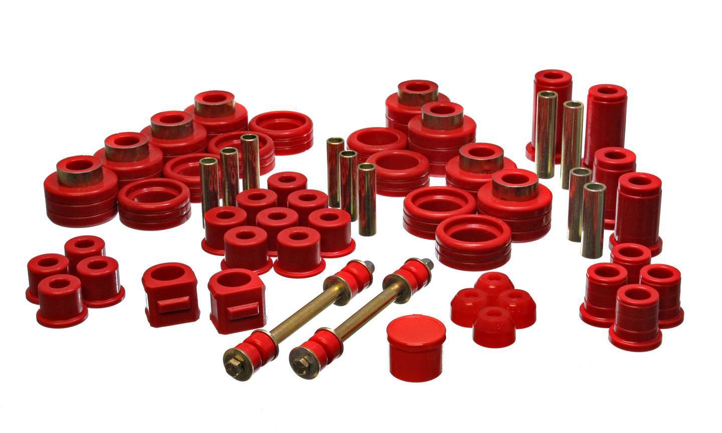 Energy Suspension Chevy Master Bushing Set MPN ENE3-18101R For GM Fullsize Truck 1988-98