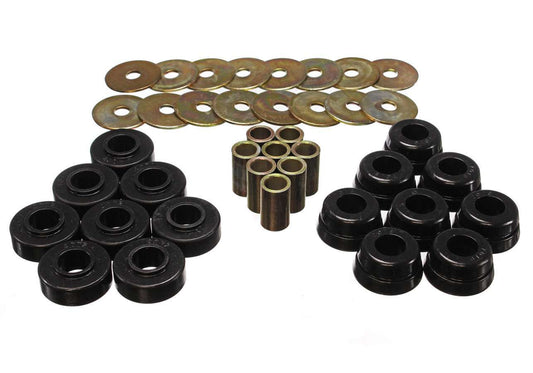 Energy Suspension 73-82 Vette Body Mounts Black MPN ENE3-4126G For Chevy Corvette 1973-82