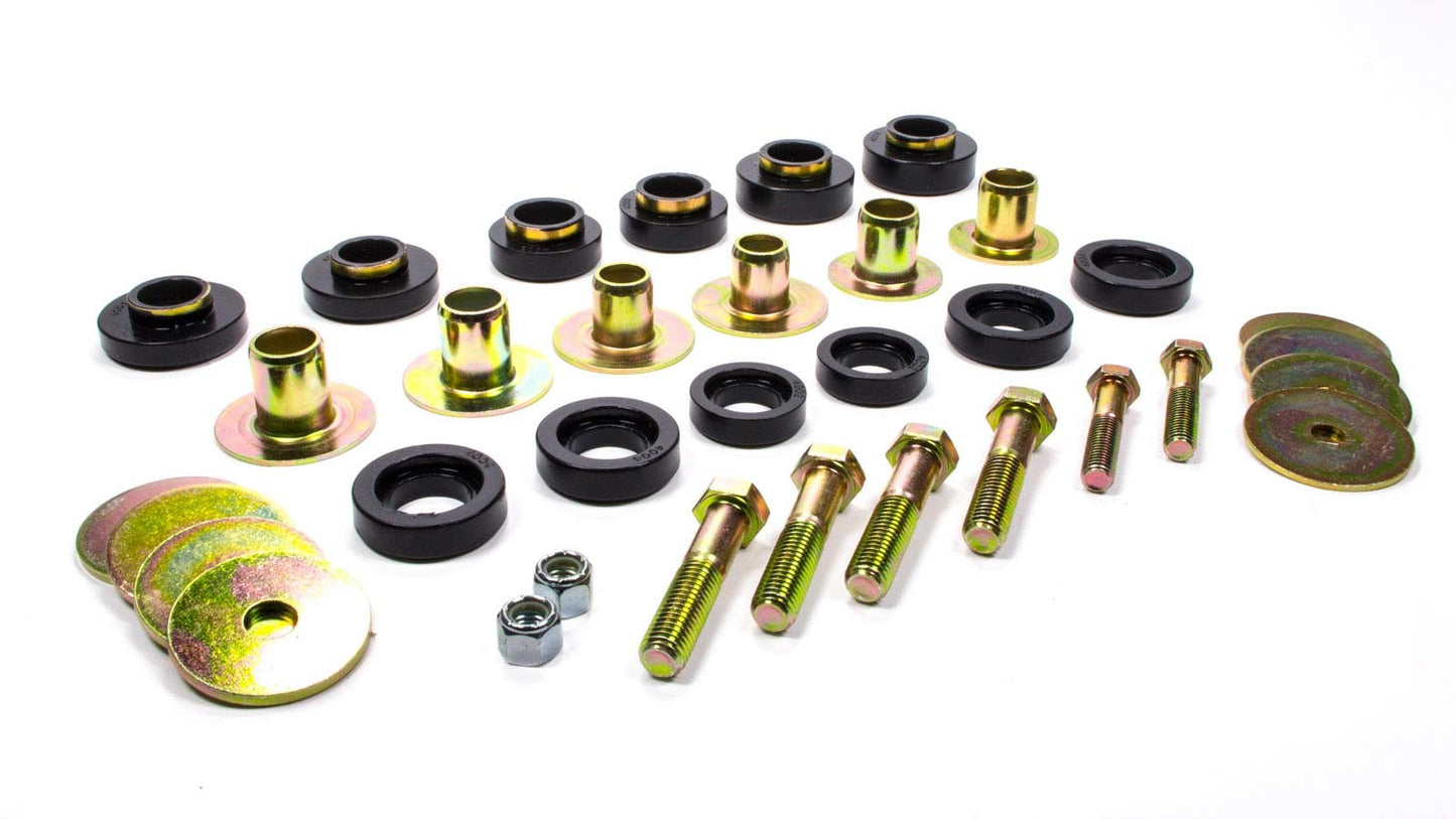 Energy Suspension GM BODY MOUNT SET WITH H MPN ENE3-4142G For GM F-Body, Ram 1967-81