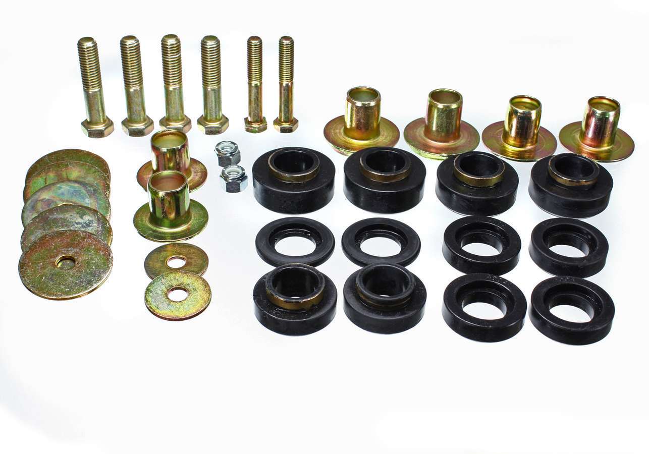 Energy Suspension 76-81 Firebird Body Mount Set MPN ENE3-4144G For GM F-Body, Ram 1976-81