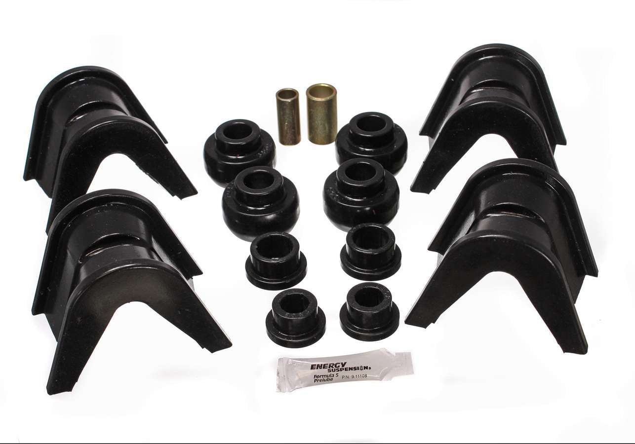 Energy Suspension 2 Deg. C-Bush Kit - Blac MPN ENE4-7104G For Ford Fullsize SUV, Truck 1966-79