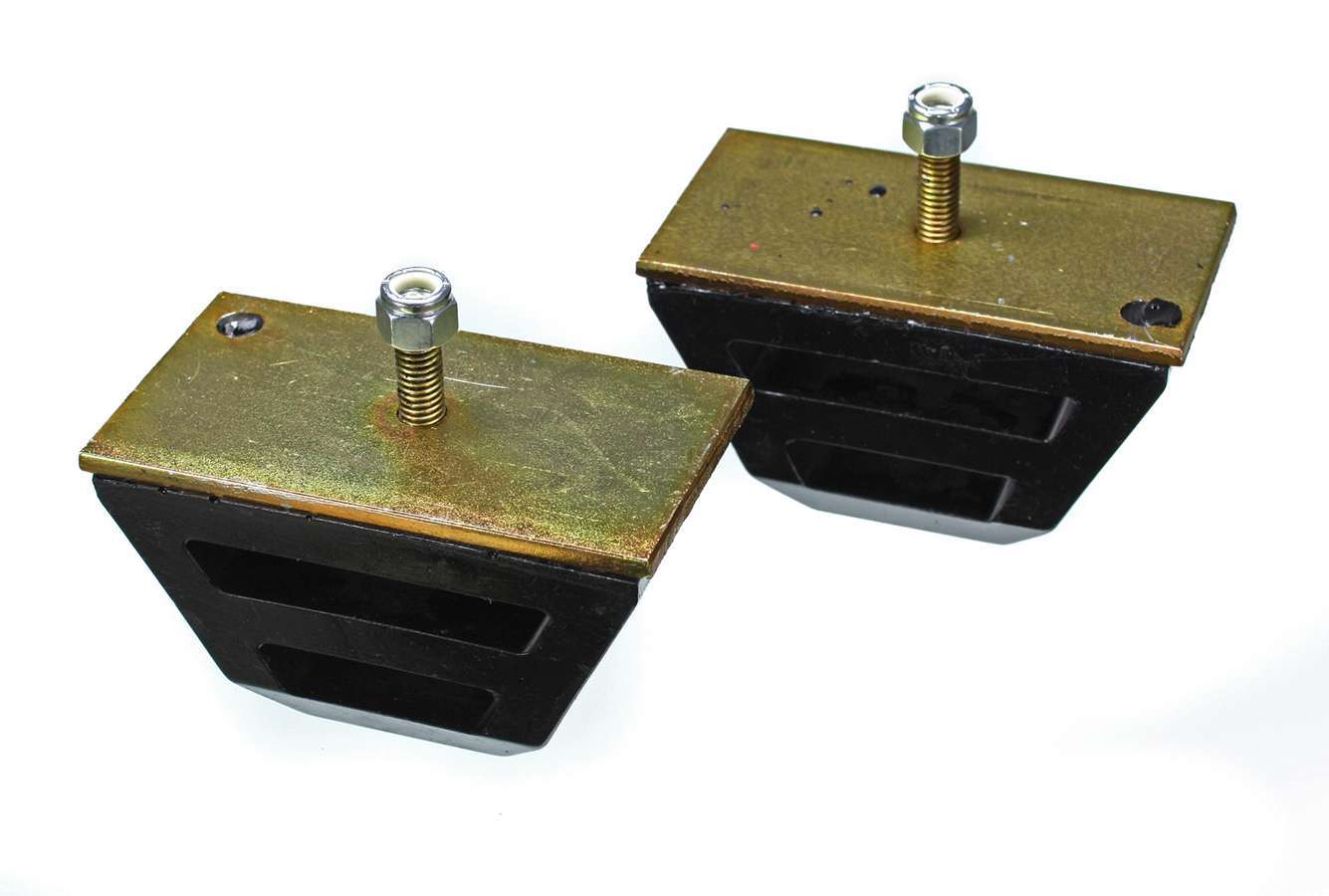 Energy Suspension Bump Stop 2-1/2 x 4-1/2 x 2-1/2 Low Profile Pair MPN ENE9-9109G For Universal use