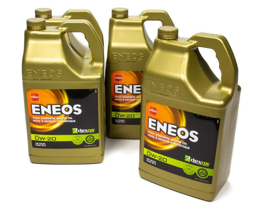 Eneos   Full Syn Oil Dexos 1 Case 0w20 4 X 5 Qt  ENO3701-323