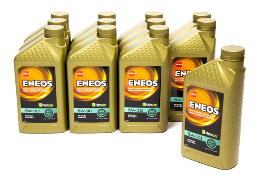 Eneos   Full Syn Oil Dexos 1 Case 5w30 12 X 1 Qt  ENO3703-301