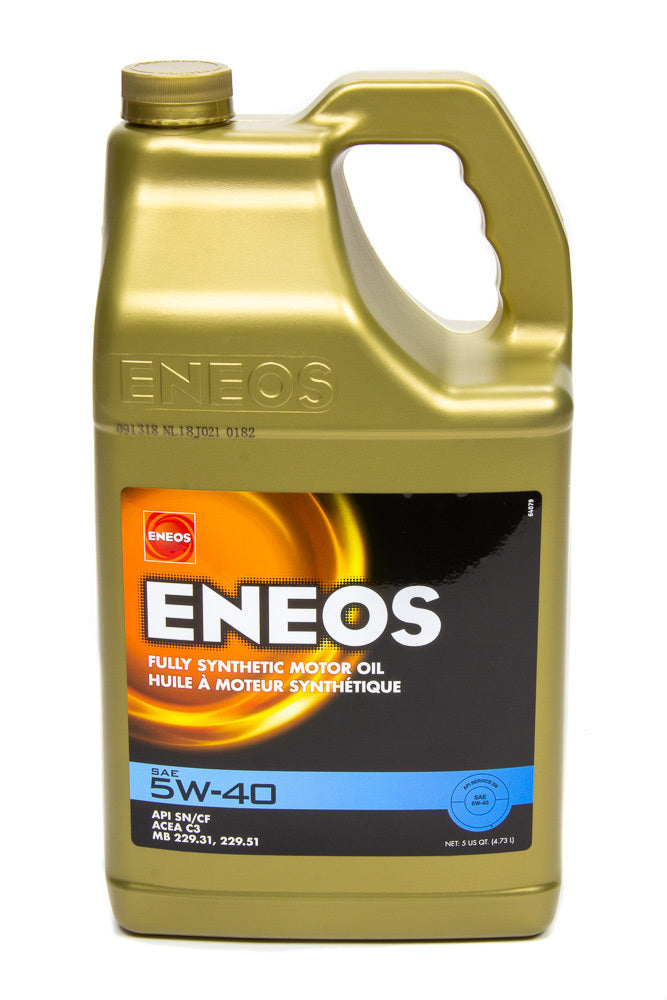 Eneos   Full Syn Oil 5w40 5 Qt   ENO3704-320