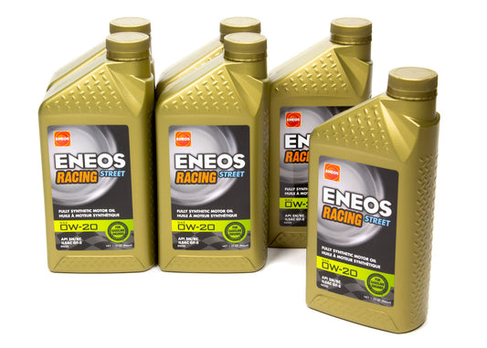 Eneos   Racing Street 0w20 Case 6 X 1Qt  ENO3901-302