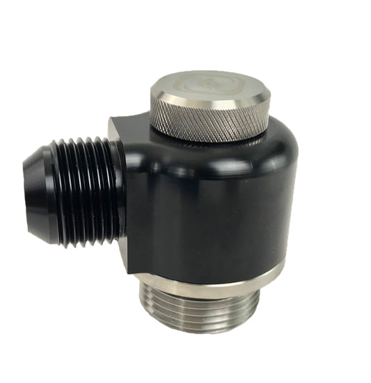 Frankenstein Engine Dynamics Swivel Breather Assem. 16an ORB to -12an MPN FED211032