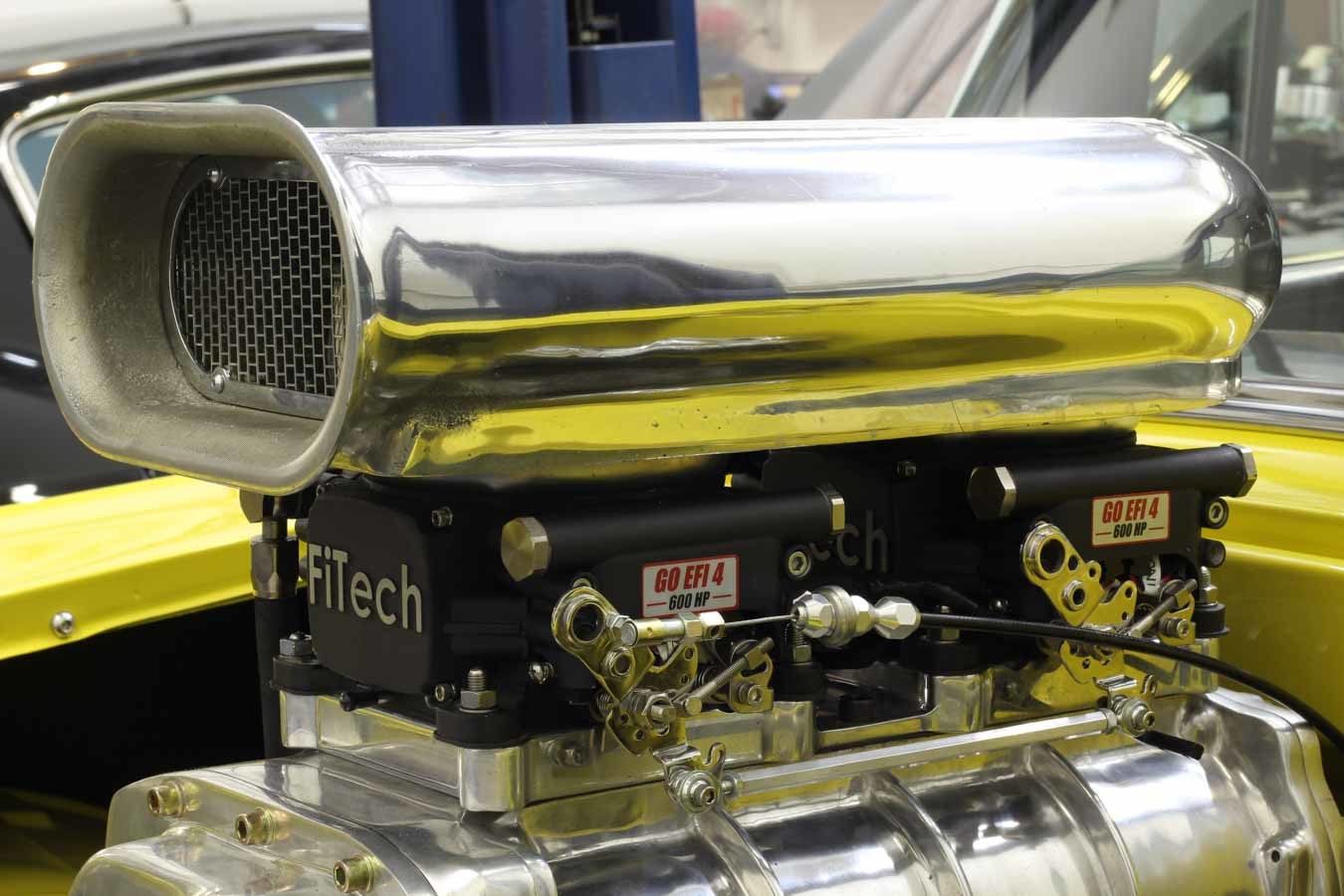 Fitech Fuel Injection   GO EFI 2x4 1200hp Power Adder Kit Matte Black  FIT30064