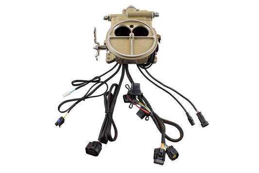 Fitech Fuel Injection   Go EFI 2 Barrel EFI Kit HP Classic Gold  FIT39001