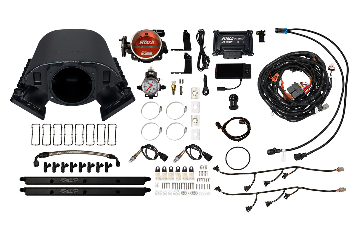 Fitech Fuel Injection Ultimate Rebel LS 750HP EFI System wo/Trans Cont MPN FIT70090 For GM LS-Series