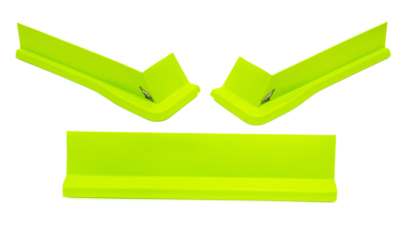 Fivestar   Modified Aero Valance 3pc. Fluorescent Green  FIV3022-417-FG