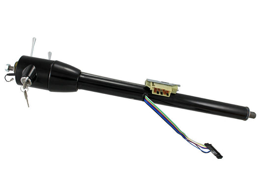 Flaming River   Floor Shift 33in Steering Column 1in DD B  FLAFR30001BK