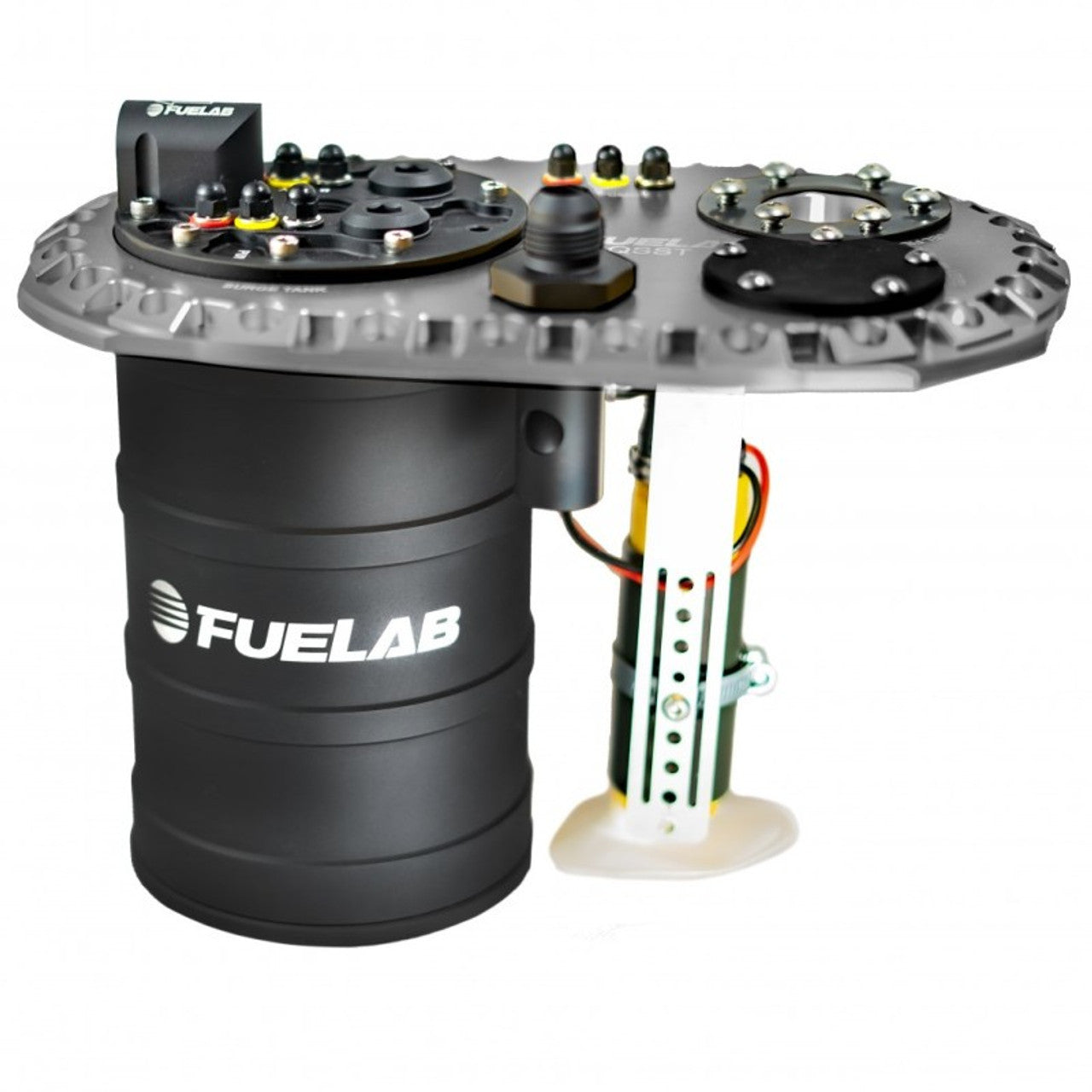 Fuelab Fuel Systems   Surge Tank QSST Dual 500 LPH Brushless Pumps  FLB62711-3